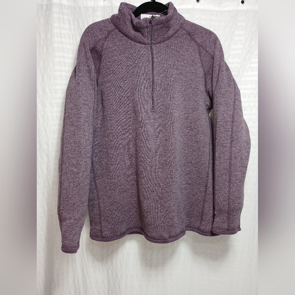 Sunice Stormpack Ladies 1/4 Zip Fleece Pullover. XL NWT
